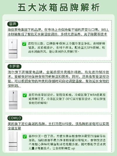 国内冰箱品牌大盘点，哪个值得你冰心推荐？