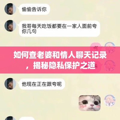 如何查老婆和情人聊天记录，揭秘隐私保护之道