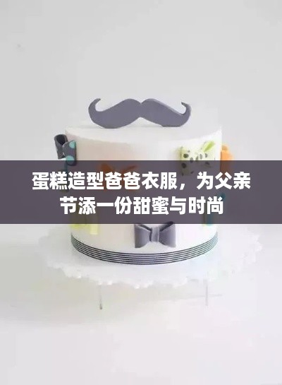 蛋糕造型爸爸衣服，为父亲节添一份甜蜜与时尚