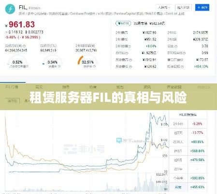 租赁服务器FIL的真相与风险