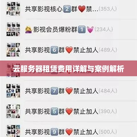 云服务器租赁费用详解与案例解析