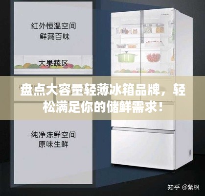 盘点大容量轻薄冰箱品牌，轻松满足你的储鲜需求！