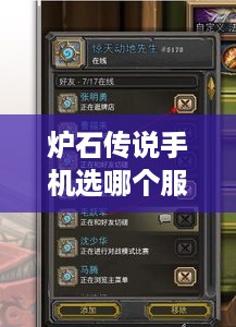 炉石传说手机选哪个服务器好，全面分析与案例解读