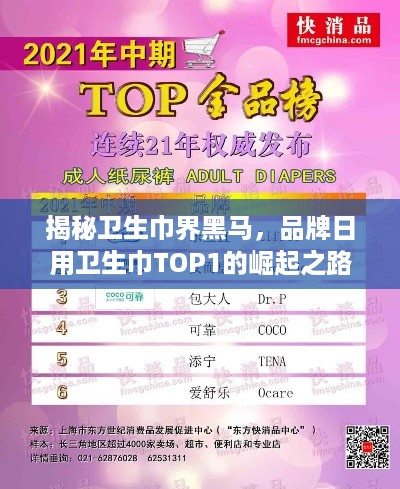 揭秘卫生巾界黑马，品牌日用卫生巾TOP1的崛起之路