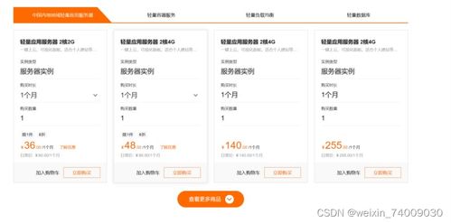 租赁服务器一年的费用分析