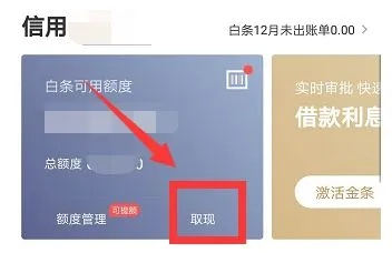 京东白条生鲜怎么提现？