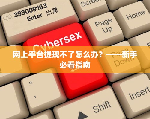 网上平台提现不了怎么办？——新手必看指南