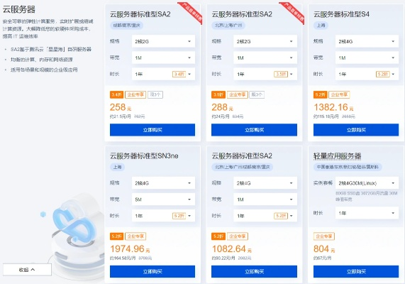 推荐云服务器买哪个好？