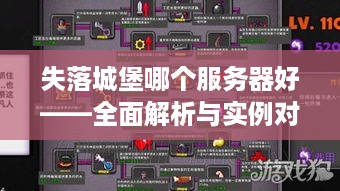 失落城堡哪个服务器好——全面解析与实例对比