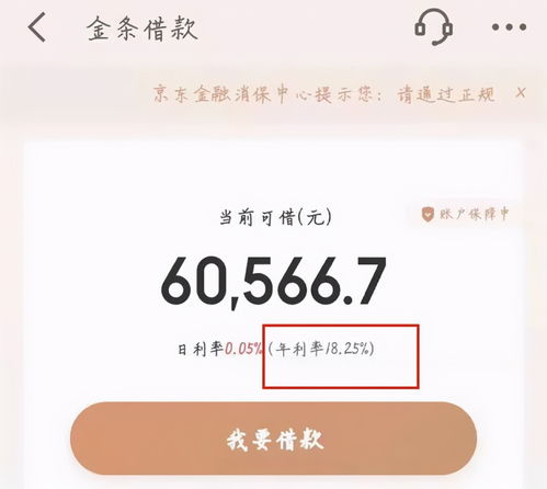 京东白条取现利息高吗？