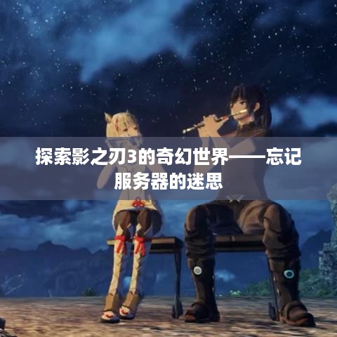 探索影之刃3的奇幻世界——忘记服务器的迷思
