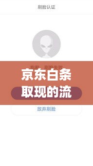 京东白条取现的流程与注意事项