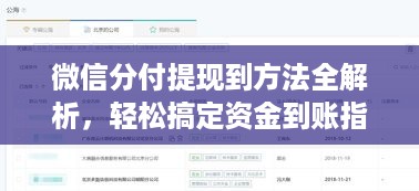 微信分付提现到方法全解析,轻松搞定资金到账指南 微信分付提现到方法全解析,轻松搞定资金到账指南