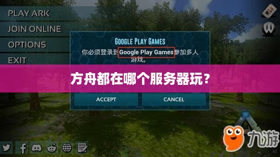 方舟都在哪个服务器玩? 方舟都在哪个服务器玩?