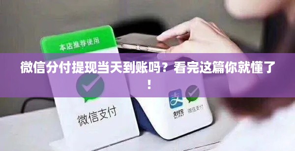 微信分付提现当天到账吗?看完这篇你就懂了! 微信分付提现当天到账吗?看完这篇你就懂了!