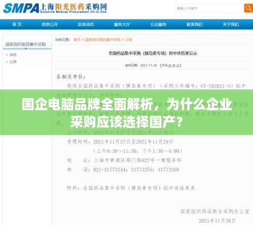 国企电脑品牌全面解析,为什么企业采购应该选择国产? 国企电脑品牌全面解析,为什么企业采购应该选择国产?