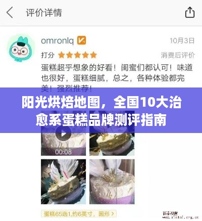 阳光烘焙地图，全国10大治愈系蛋糕品牌测评指南