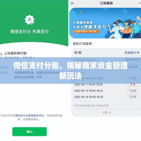 微信支付分账，揭秘商家资金管理新玩法