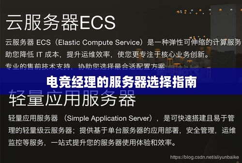 电竞经理的服务器选择指南