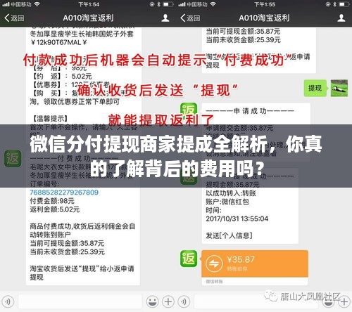 微信分付提现商家提成全解析，你真的了解背后的费用吗？