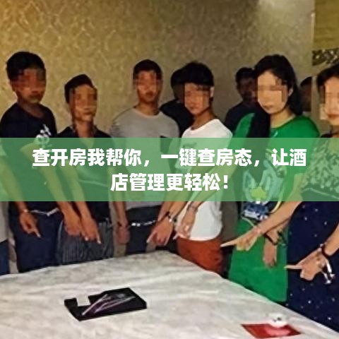 查开房我帮你，一键查房态，让酒店管理更轻松！