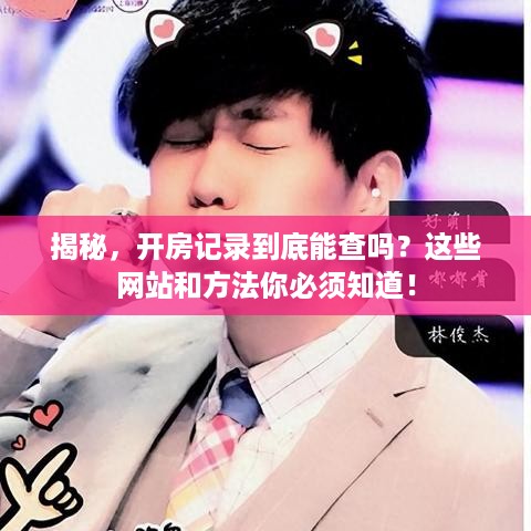 揭秘,开房记录到底能查吗?这些网站和方法你必须知道! 揭秘,开房记录到底能查吗?这些网站和方法你必须知道!