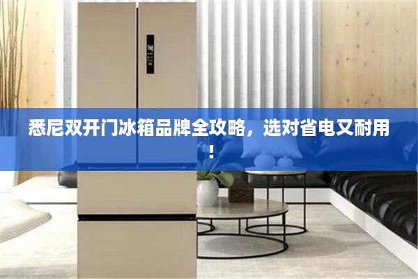 悉尼双开门冰箱品牌全攻略,选对省电又耐用! 悉尼双开门冰箱品牌全攻略,选对省电又耐用!