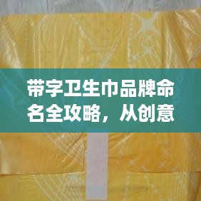 带字卫生巾品牌命名全攻略,从创意到落地的那些事儿 带字卫生巾品牌命名全攻略,从创意到落地的那些事儿
