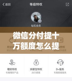 微信分付提十万额度怎么提现?看完这篇攻略你就懂了! 微信分付提十万额度怎么提现?看完这篇攻略你就懂了!