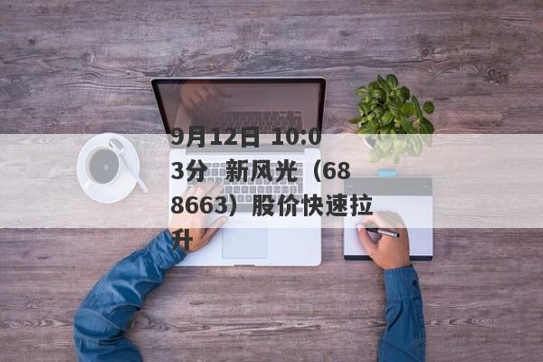 9月12日 10:03分  新风光（688663）股价快速拉升
