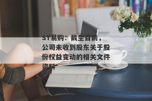 ST易购：截至目前，公司未收到股东关于股份权益变动的相关文件资料