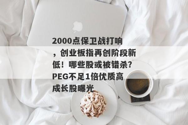 2000点保卫战打响，创业板指再创阶段新低！哪些股或被错杀？PEG不足1倍优质高成长股曝光